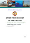 Vista preliminar de documento CANON Y SOBRECANON PETROLERO 2010