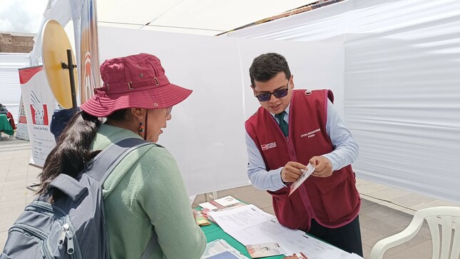 Cancillería Puno informa sobre los esfuerzos contra la corrupción en feria regional