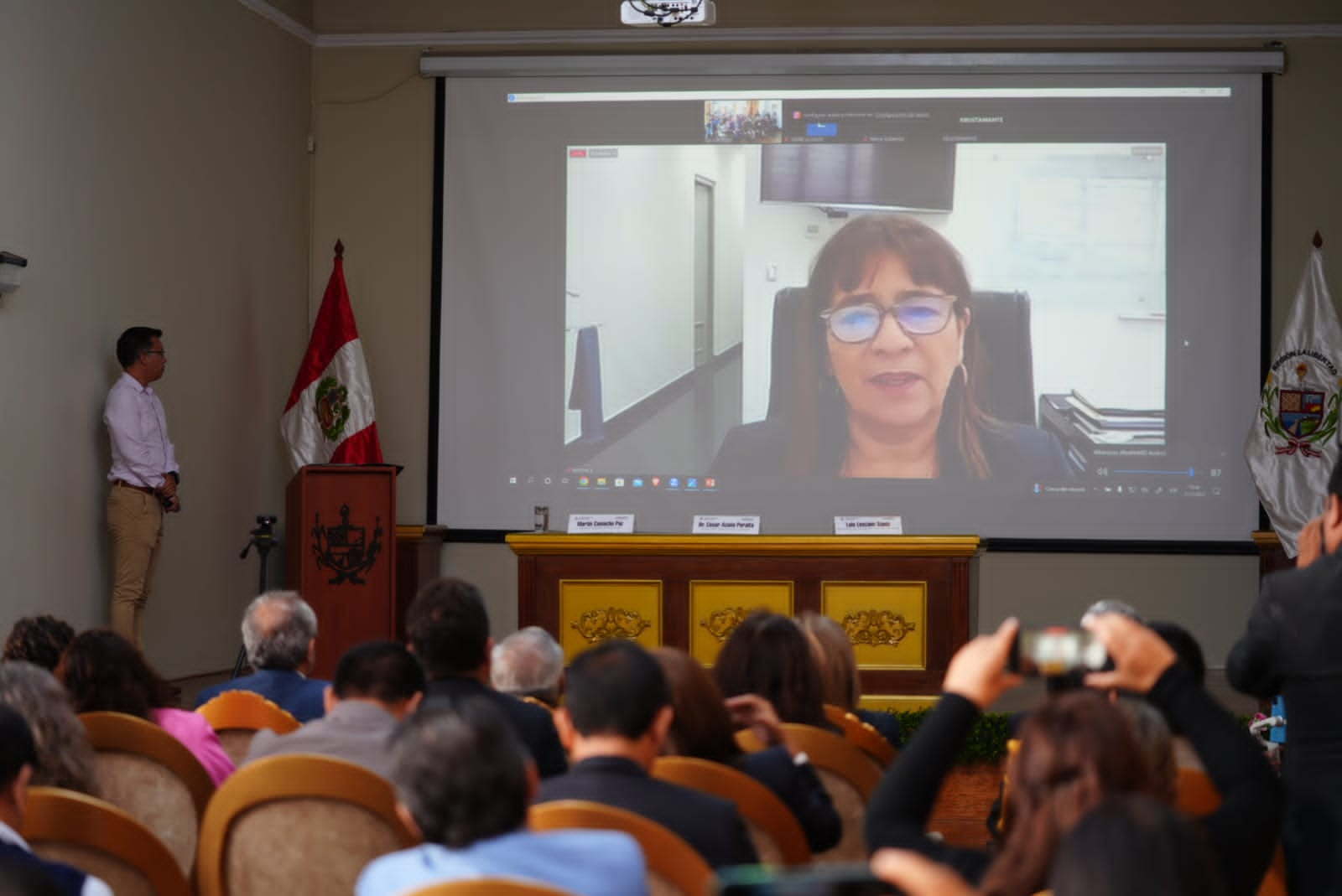 CNE participa de presentación del Modelo de Implementación del Proyecto Educativo Regional La Libertad al 2036