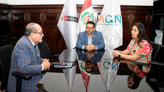 AGN recibe al Instituto Sanmartiniano del Perú