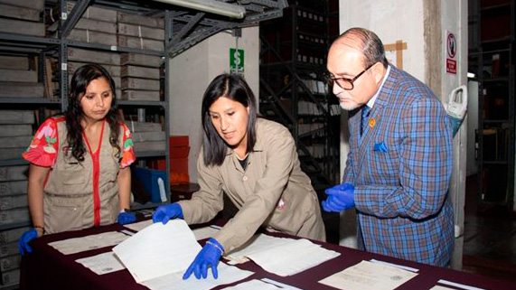 AGN recibe al Instituto Sanmartiniano del Perú