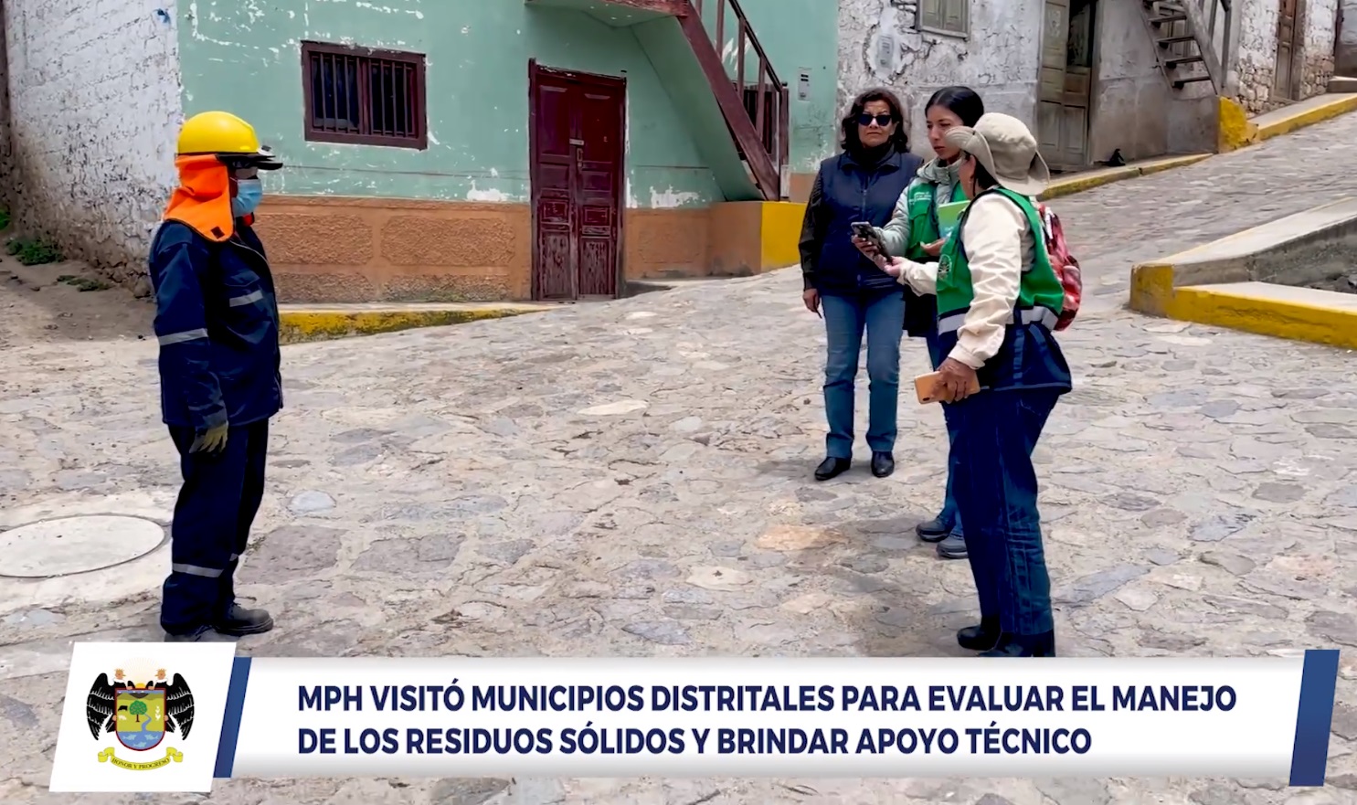 MPH visitó municipios distritales para evaluar el manejo de los residuos sólidos y brindar apoyo técnico