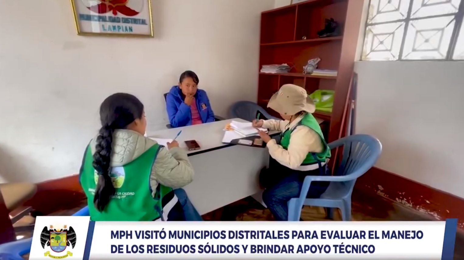 MPH visitó municipios distritales para evaluar el manejo de los residuos sólidos y brindar apoyo técnico