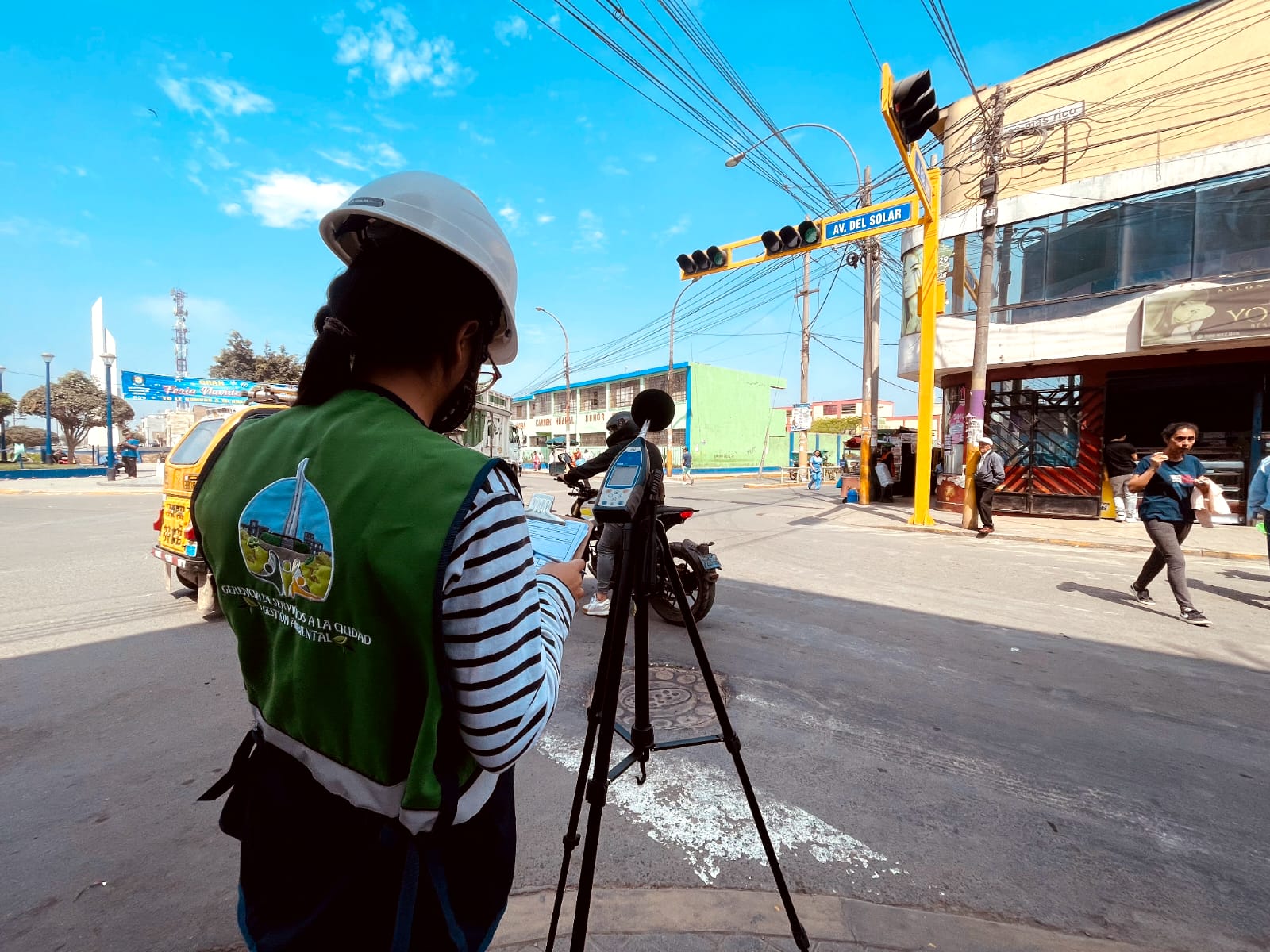 Comuna provincial realizรณ acciones de monitoreo para conocer los niveles de ruido en la ciudad