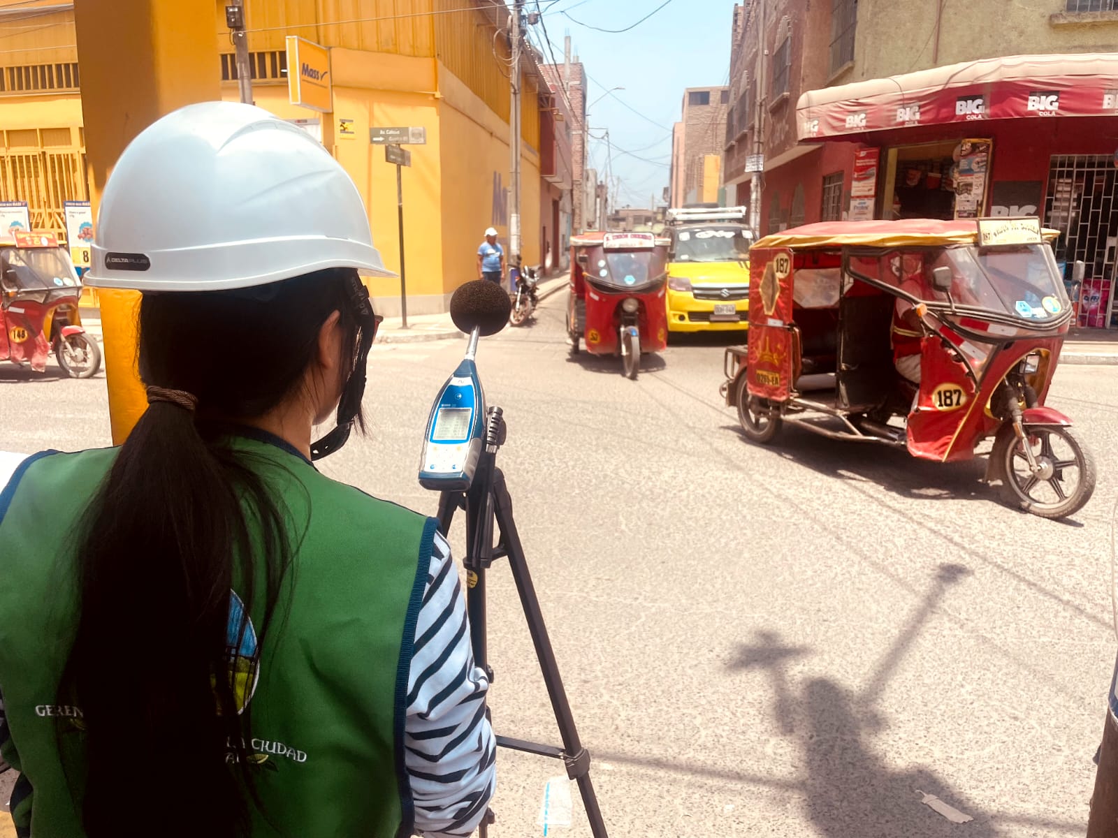 Comuna provincial realizรณ acciones de monitoreo para conocer los niveles de ruido en la ciudad