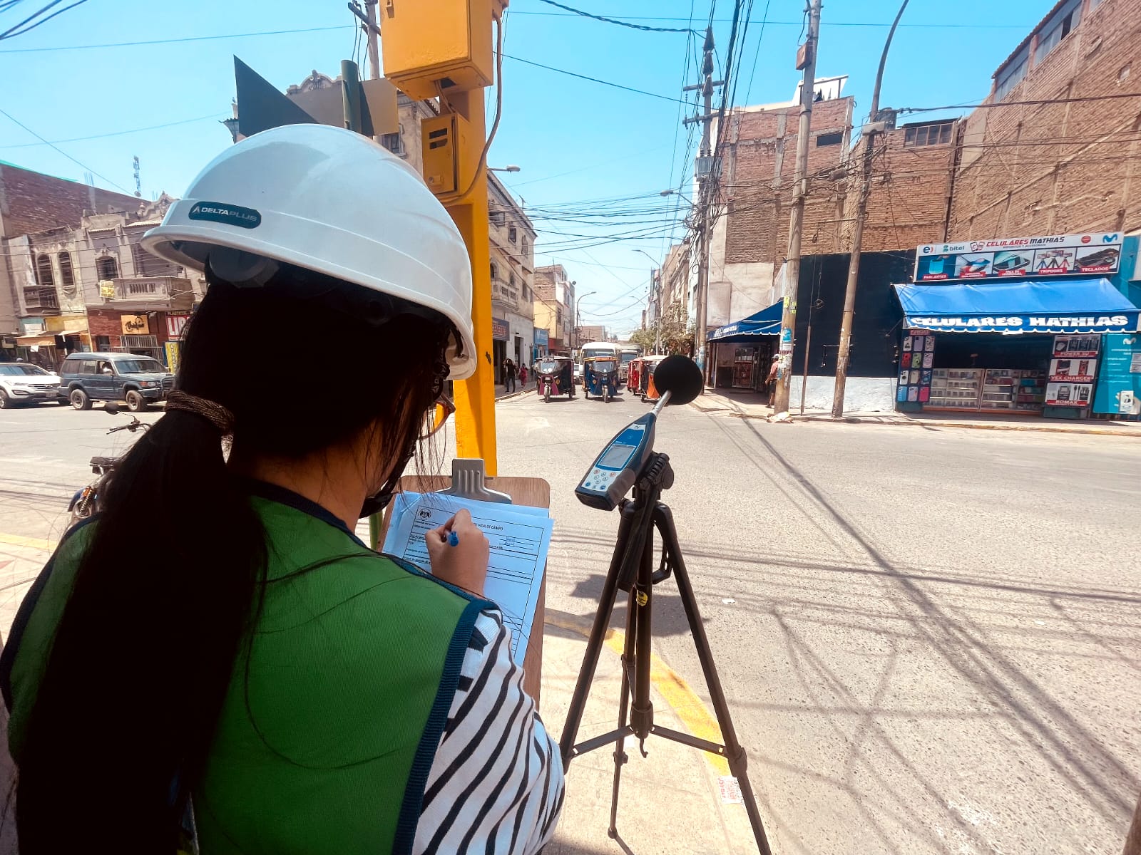 Comuna provincial realizรณ acciones de monitoreo para conocer los niveles de ruido en la ciudad