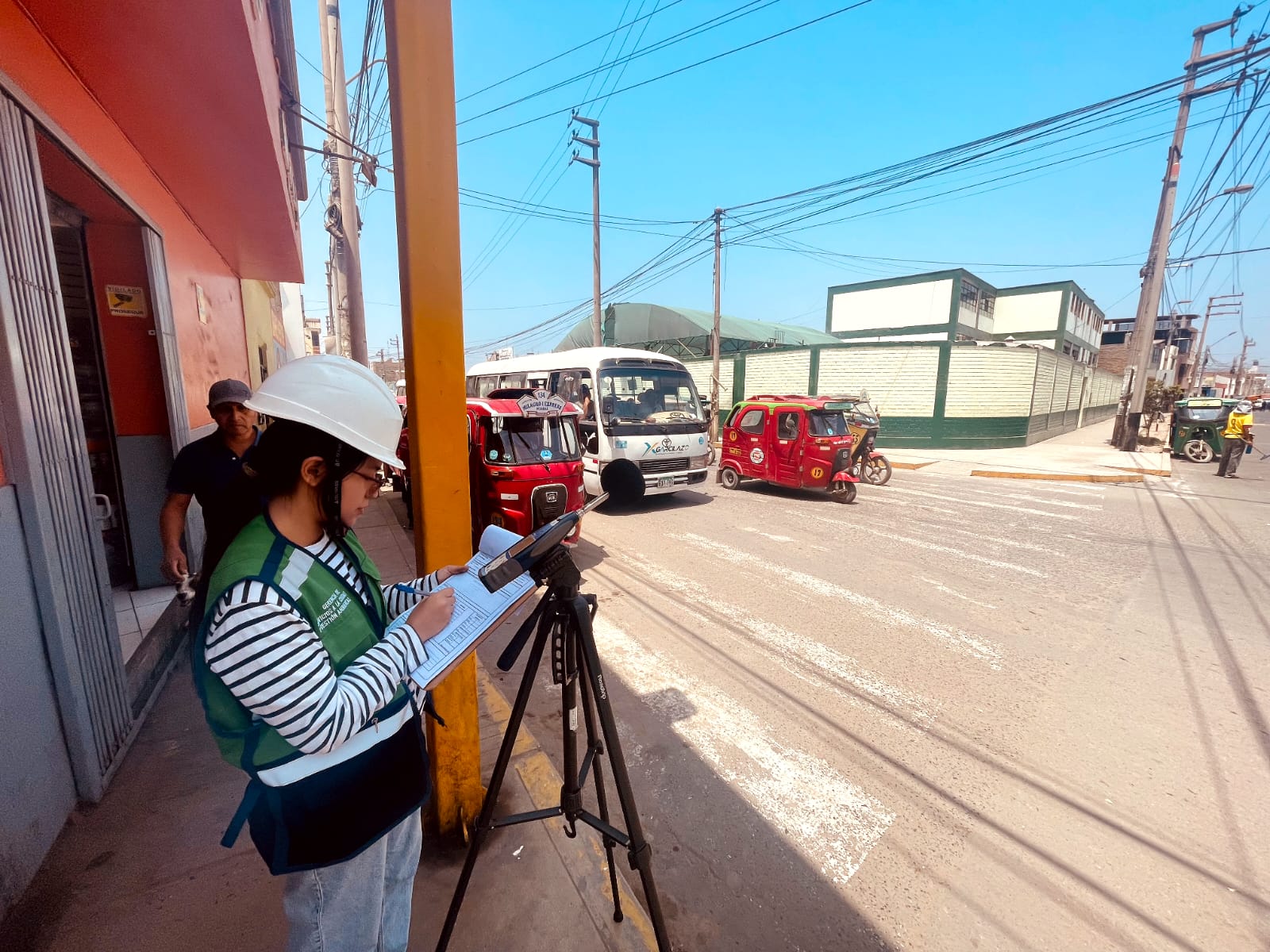 Comuna provincial realizรณ acciones de monitoreo para conocer los niveles de ruido en la ciudad