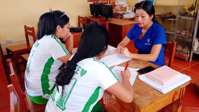 Aplicación del test vocacional 