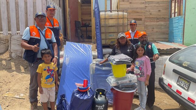 MPH entregó apoyo humanitario a familias del Poblado de Pampa Libre y Calle Miguel Grau