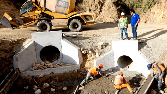 70% de avance presenta rehabilitación de 38 kilómetros de carretera San Luis – San Diego en Ayabaca
 