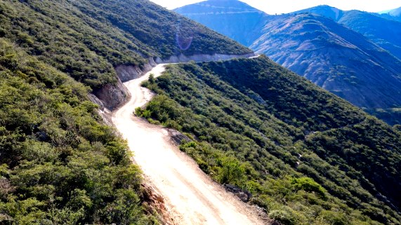 70% de avance presenta rehabilitación de 38 kilómetros de carretera San Luis – San Diego en Ayabaca