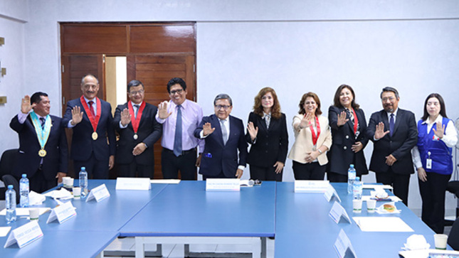 Presidenta de la Corte Superior de Justicia participó en primera sesión de la Comisión Regional Anticorrupción del Callao