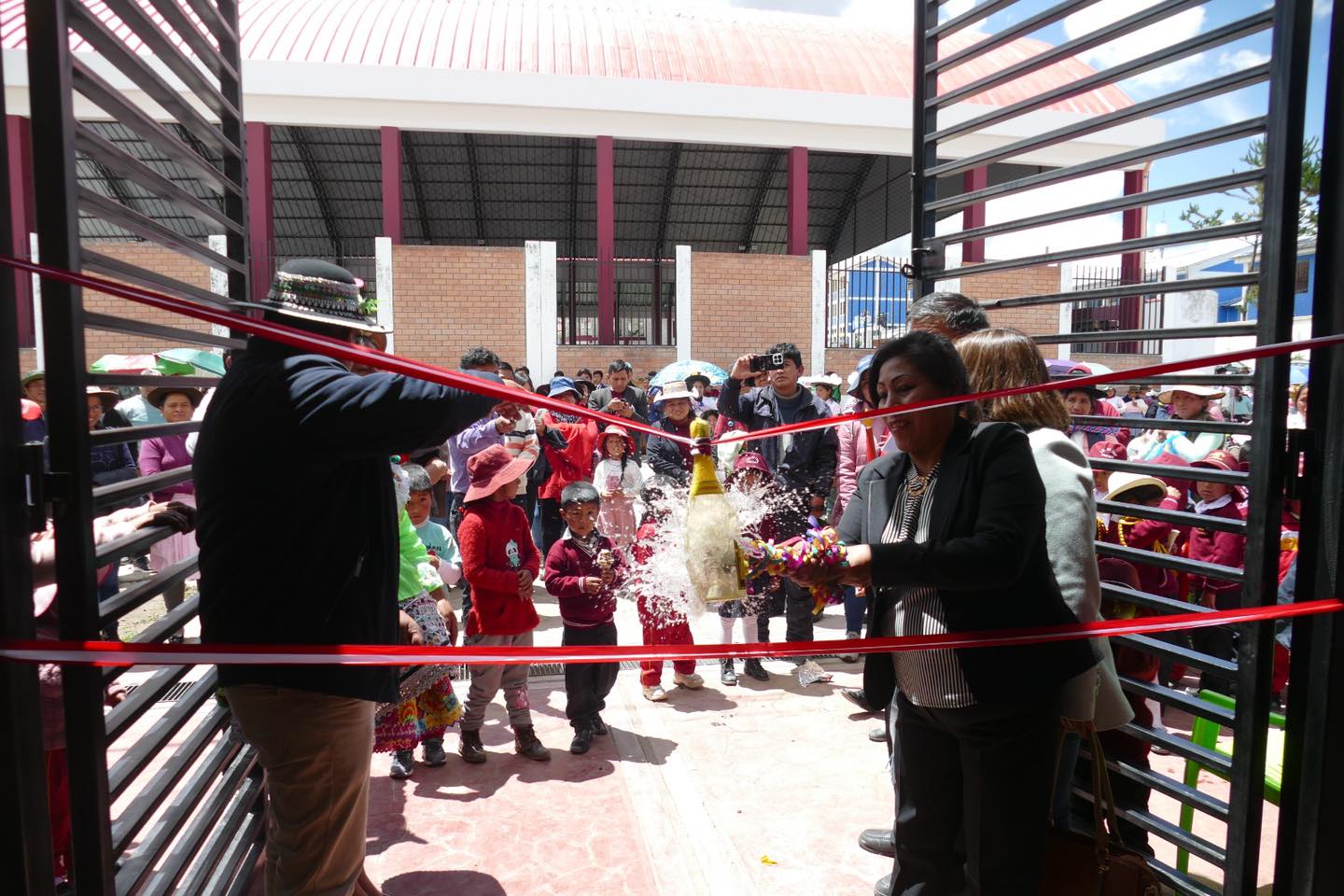 Se realizó la inauguración de la INSTITUCIÓN EDUCATIVA INICIAL Nº 125 - PAUCARÁ.