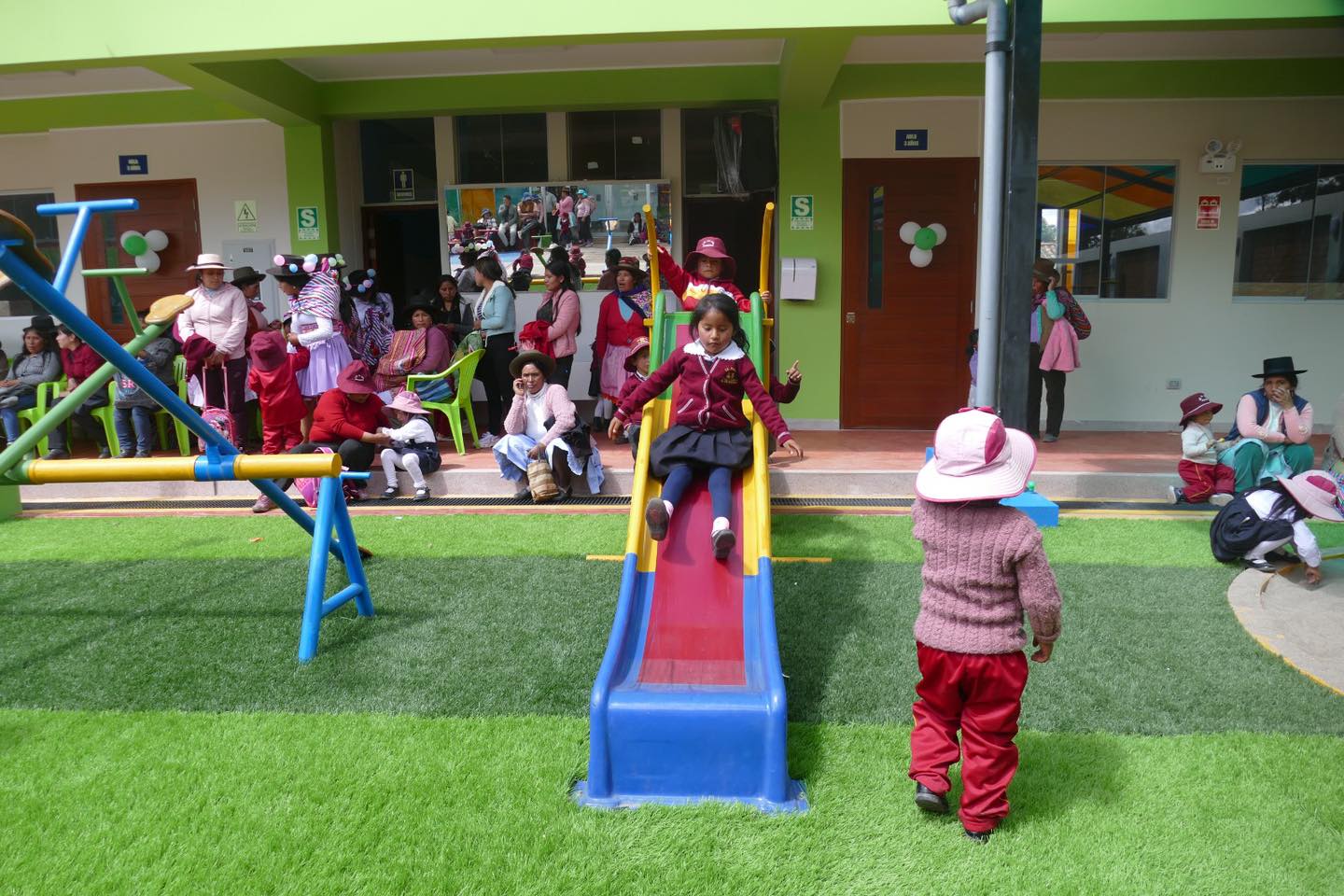 Se realizó la inauguración de la INSTITUCIÓN EDUCATIVA INICIAL Nº 125 - PAUCARÁ.