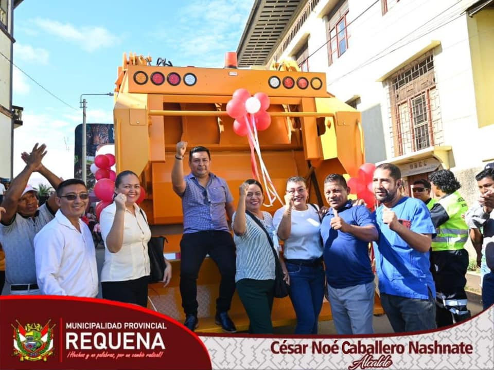 ¡Inauguramos primer carro recolector y compactador de basura!