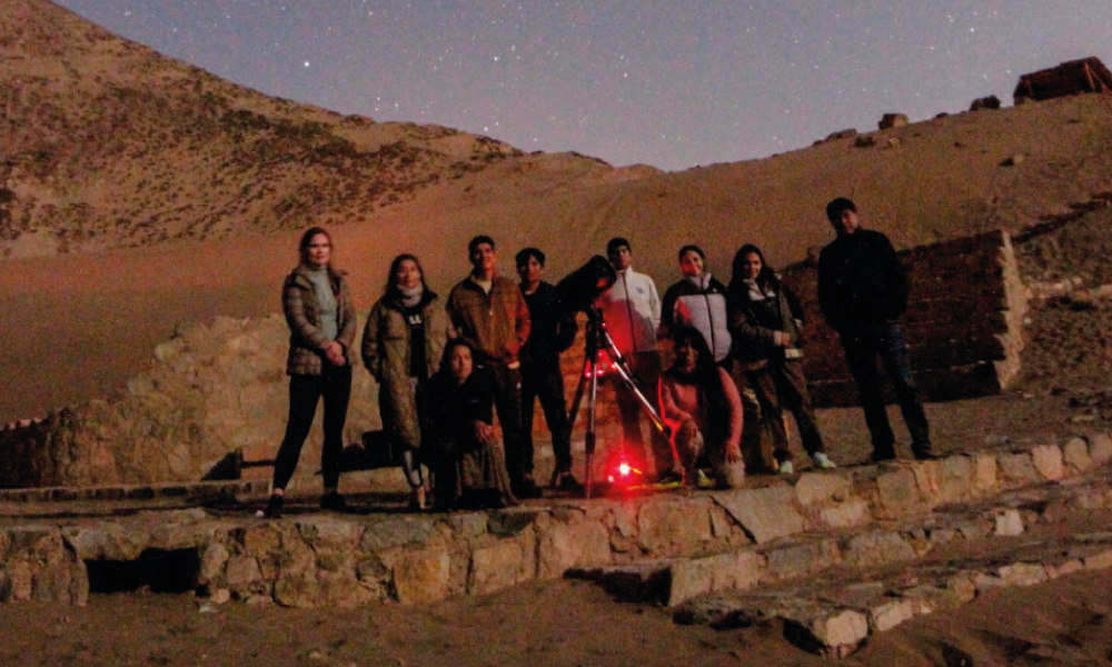 SOLSTICIO DE VERANO: participa del último campamento astronómico del año en Caral