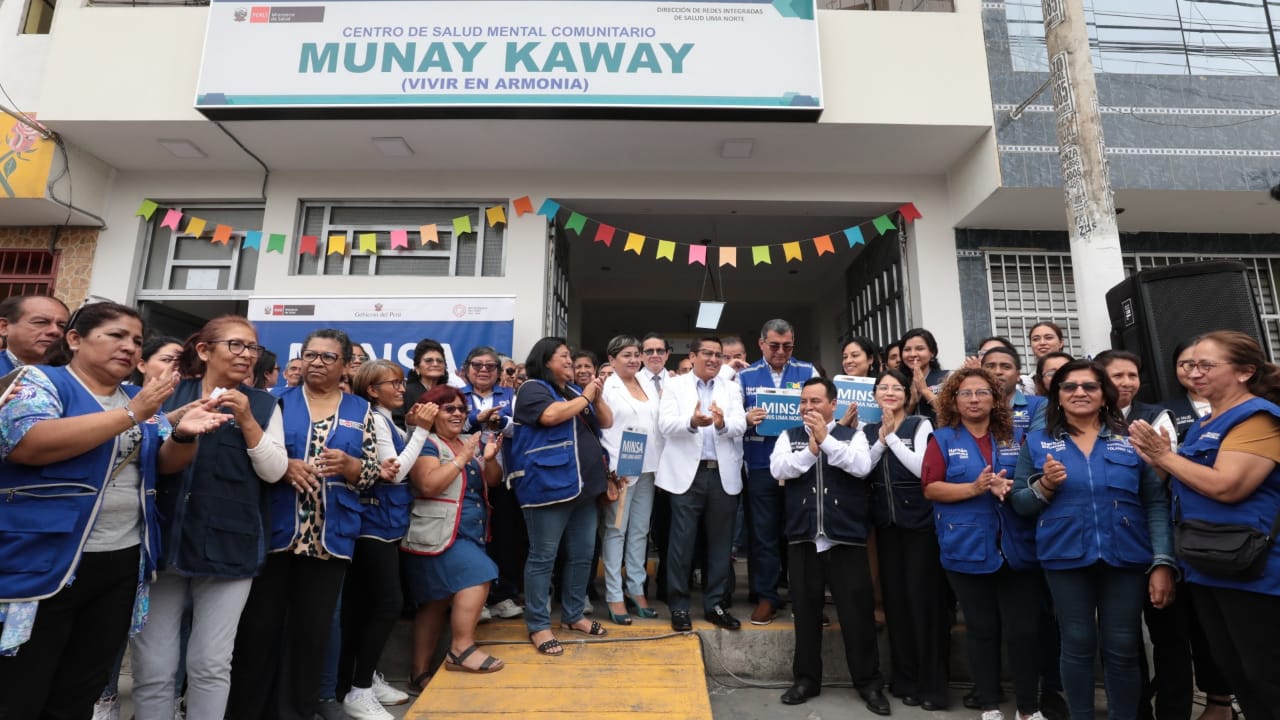 Minsa inauguró el segundo centro de salud mental comunitaria en San Martín de Porres