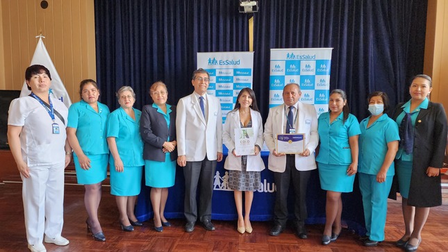 Hospital Carlos Seguín de EsSalud Arequipa recibe acreditación Internacional para tratamiento de ACV