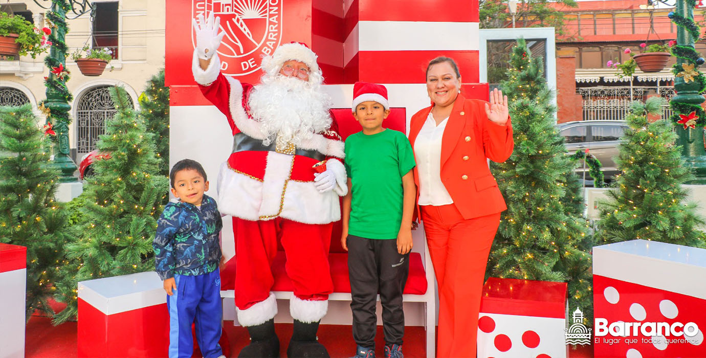 Papá Noel en Barranco