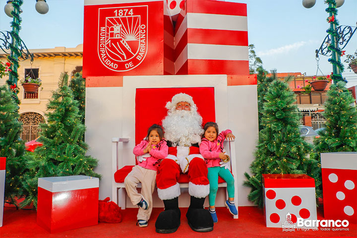 Papá Noel en Barranco