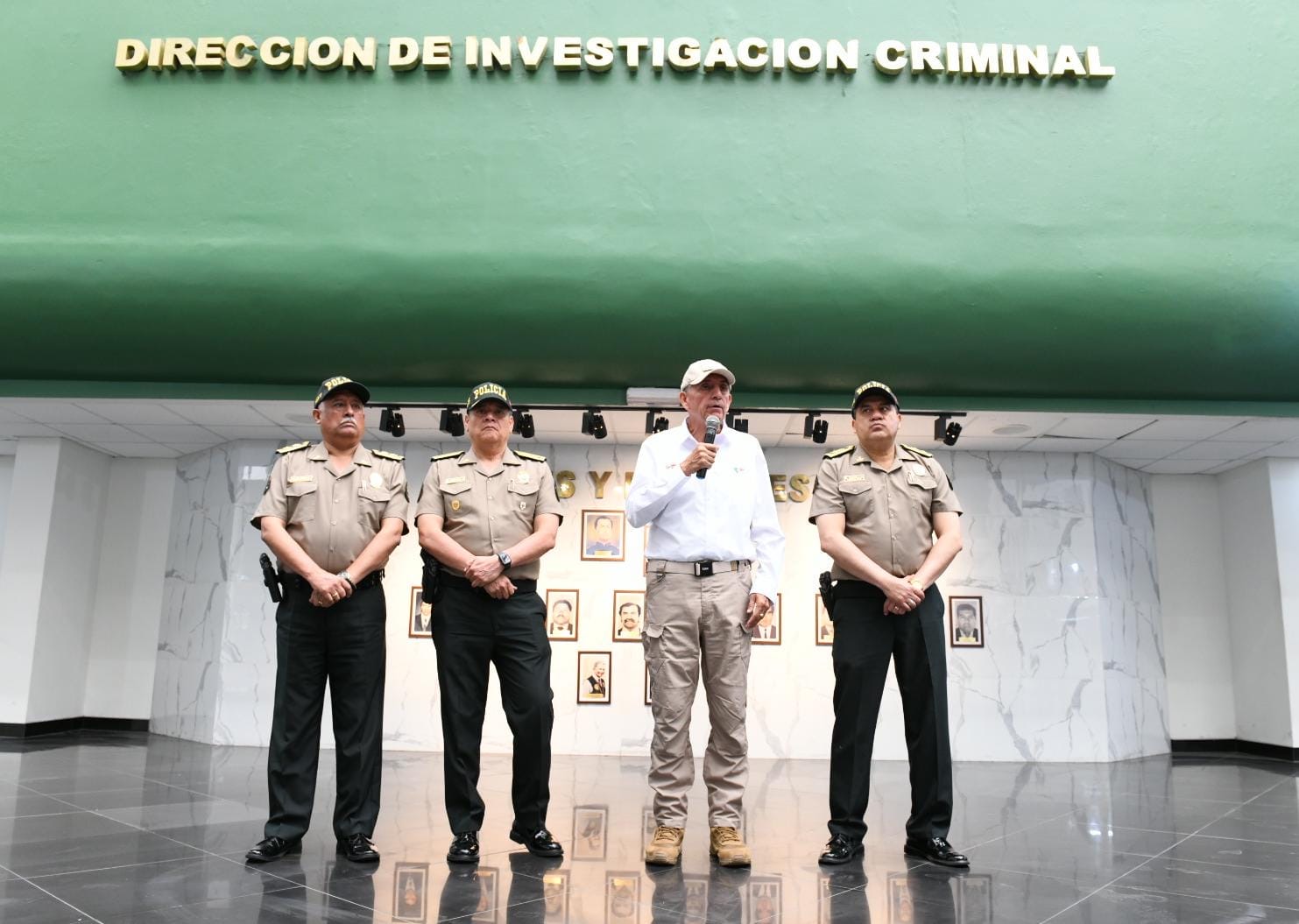 Titular del Interior pidió a la ciudadanía que confíe en la PNP, y aseguró que los resultados de intenso trabajo contra el crimen organizado se evidenciarán pronto.
