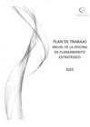 Vista preliminar de documento PLAN DE TRABAJO DE LA OFICINA DE PLANEAMIENTO ESTRATEGICO