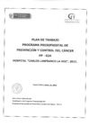 Vista preliminar de documento PLAN DE TRABAJO DEL PROGRAMA PRESUPUESTAL DE PREVENCION Y CONTROL DEL CANCER