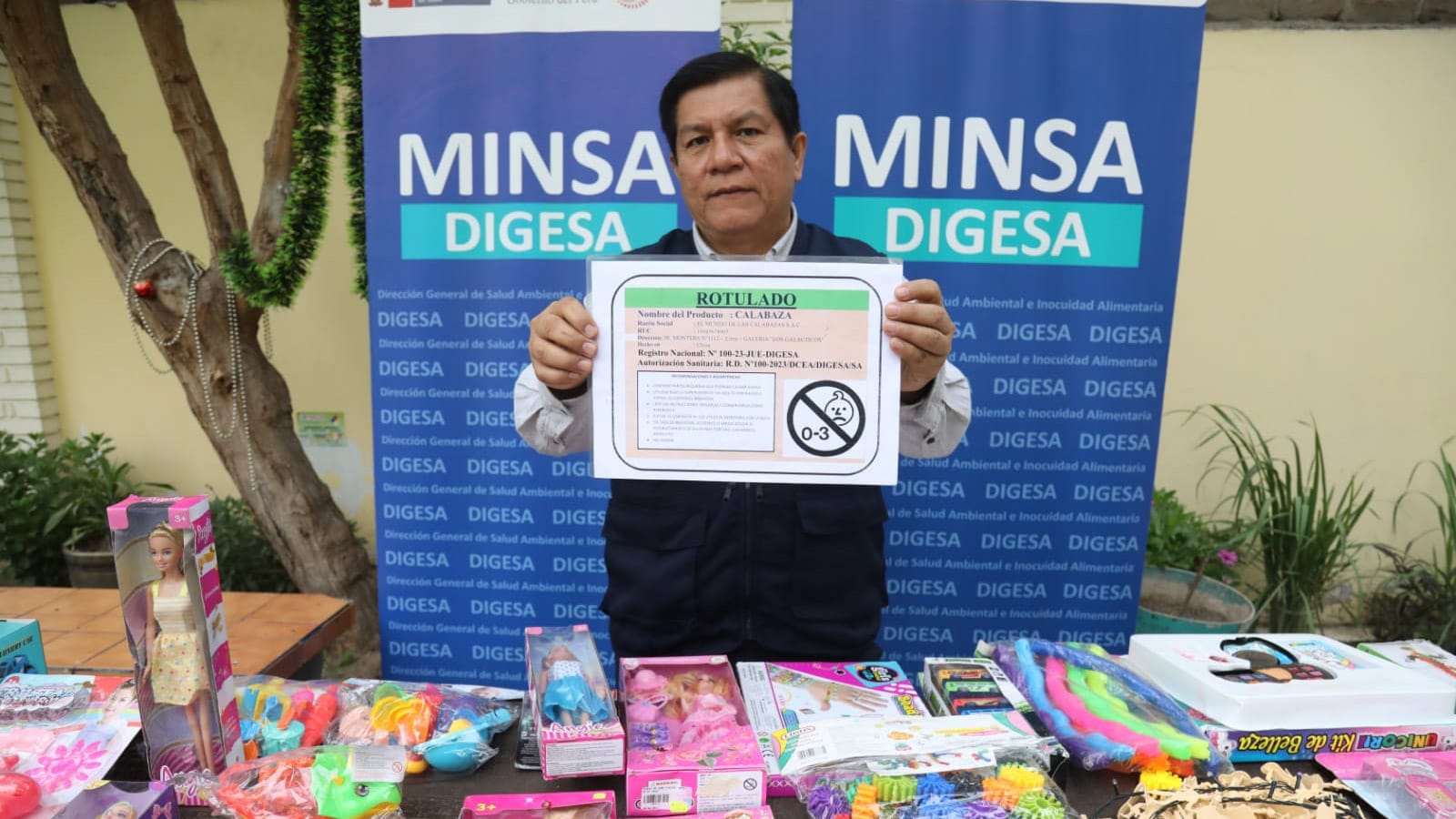 Digesa brinda recomendaciones para la compra adecuada de juguetes por fiestas navideñas