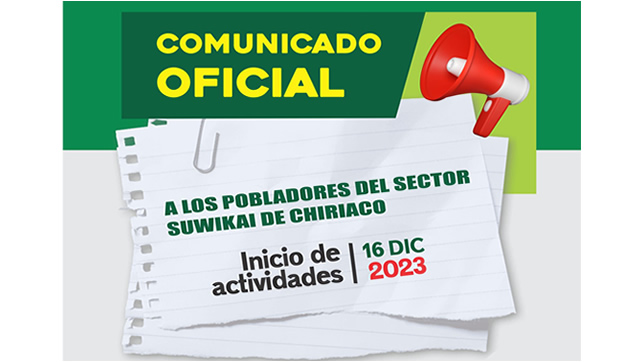COMUNICADO