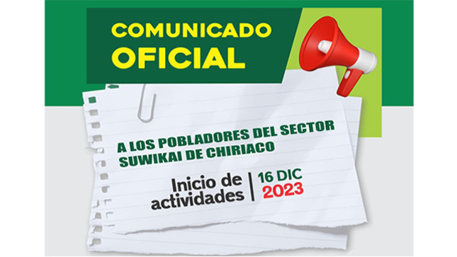 COMUNICADO