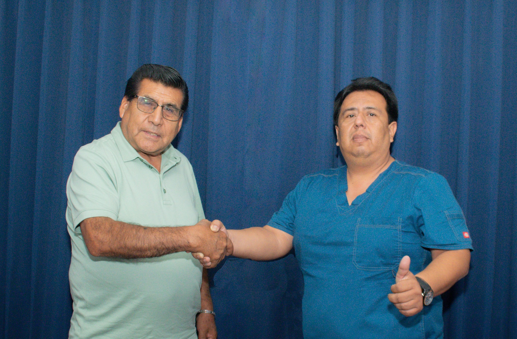 Director ejecutivo se reúne con alcalde distrital de Llipa