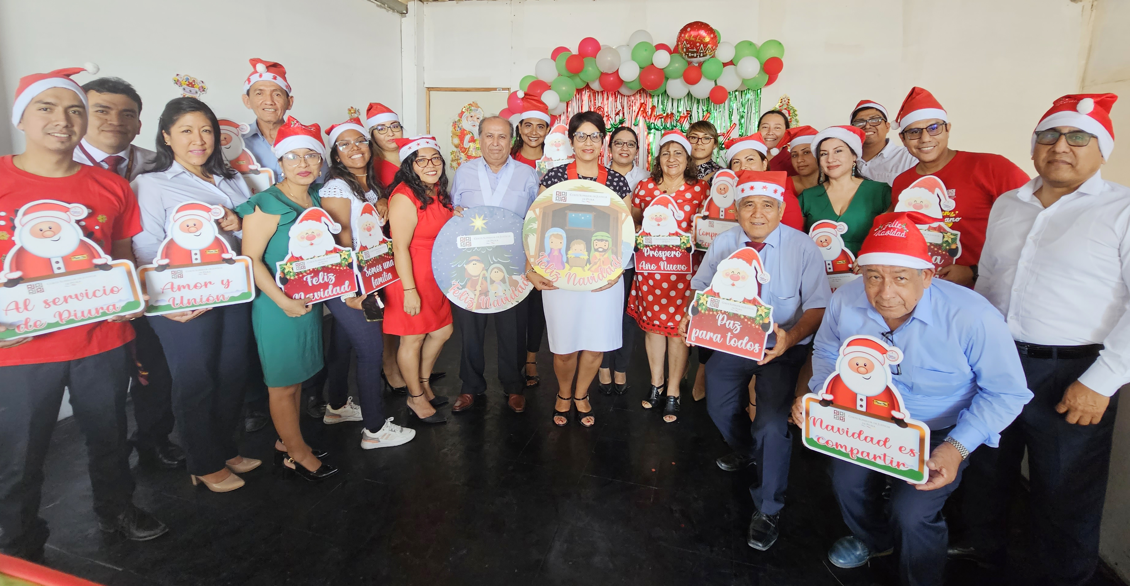 Sechura y Catacaos participaron de la Posada Navideña 