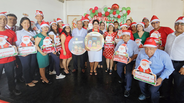Sechura y Catacaos participaron de la Posada Navideña 