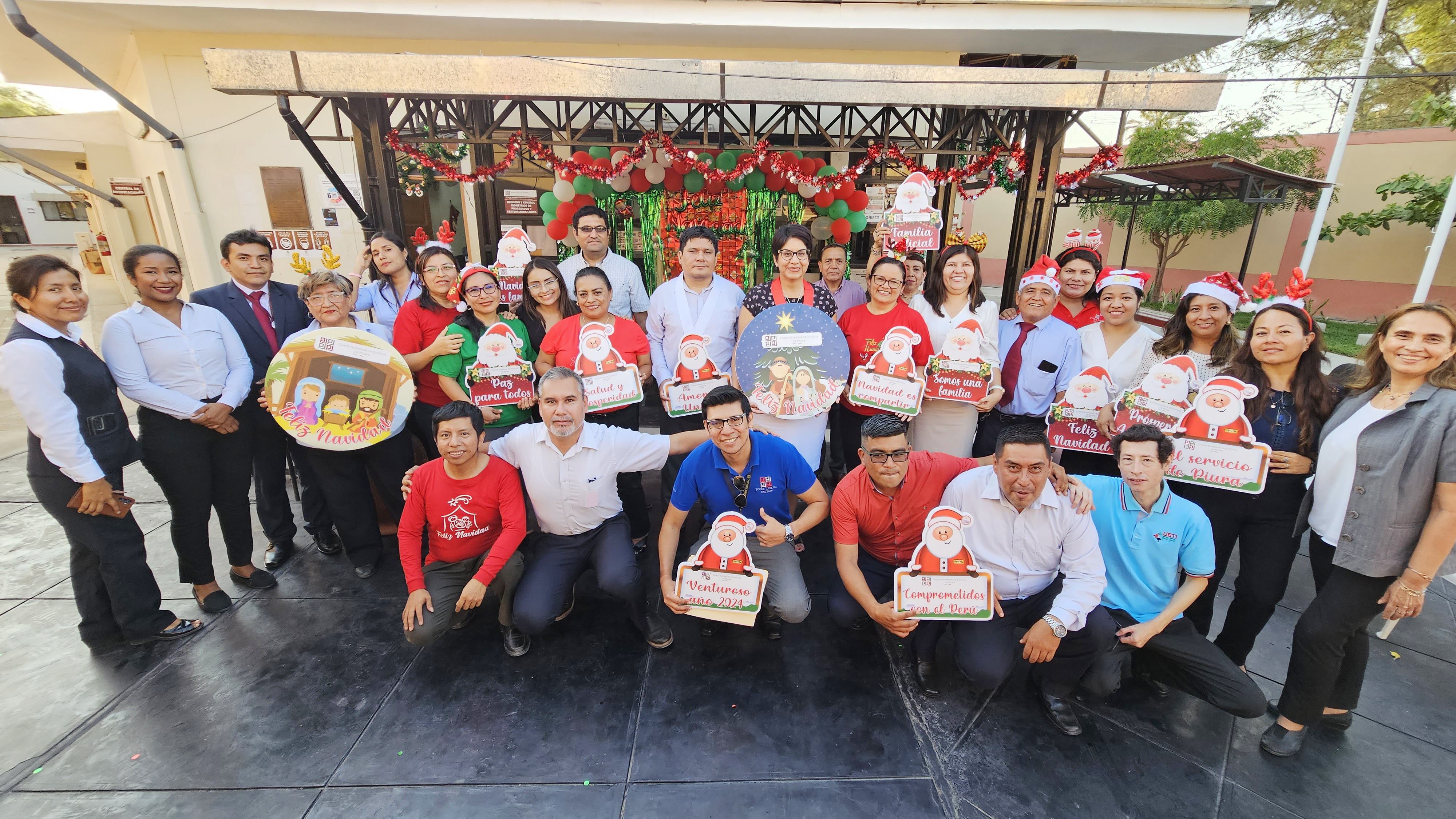Sechura y Catacaos participaron de la Posada Navideña 