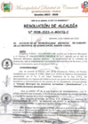 Vista preliminar de documento RESOLUCION DE ALCALDIA N 0038-2023-A-MDC-Q-C