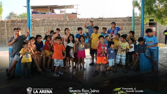 TARDE RECREACIONAL SOBRE EL TEMA DE NO A LA VIOLENCIA DE MENORES