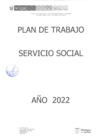 Vista preliminar de documento PLAN DE TRABAJO DE SERVICIO SOCIAL - 2022