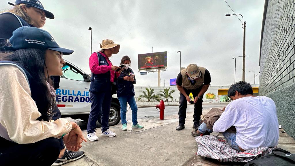 Minsa implementa estrategia para brindar atención especializada a personas con trastornos de salud mental en situación de calle