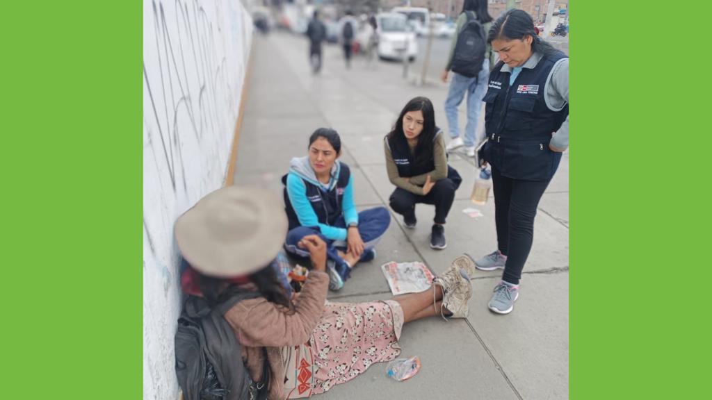 Minsa implementa estrategia para brindar atención especializada a personas con trastornos de salud mental en situación de calle