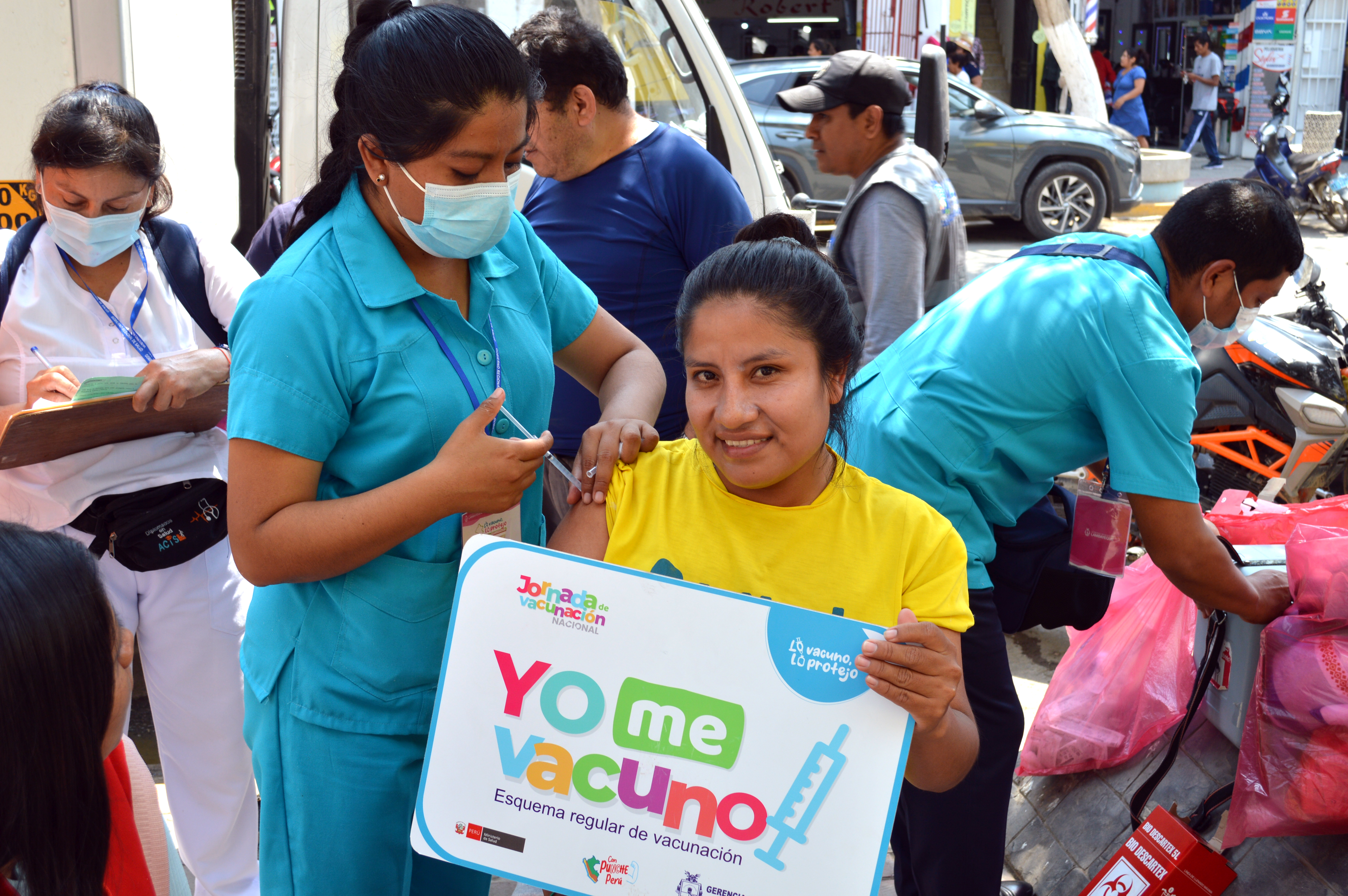 Lambayeque: Inició tercera jornada nacional de vacunación
