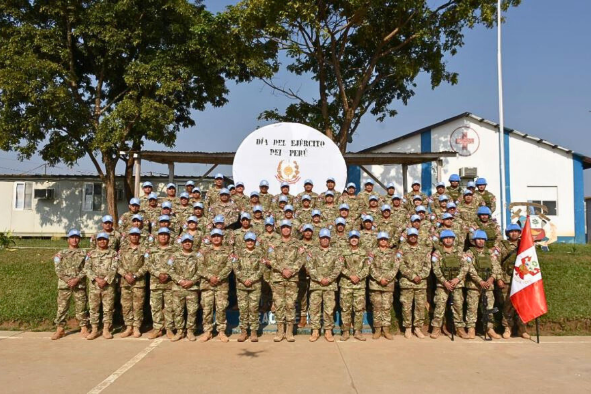 COMPAÑÍA DE INGENIERÍA PERÚ REALIZA CEREMONIA POR EL DÍA DEL EJÉRCITO DEL PERÚ 1