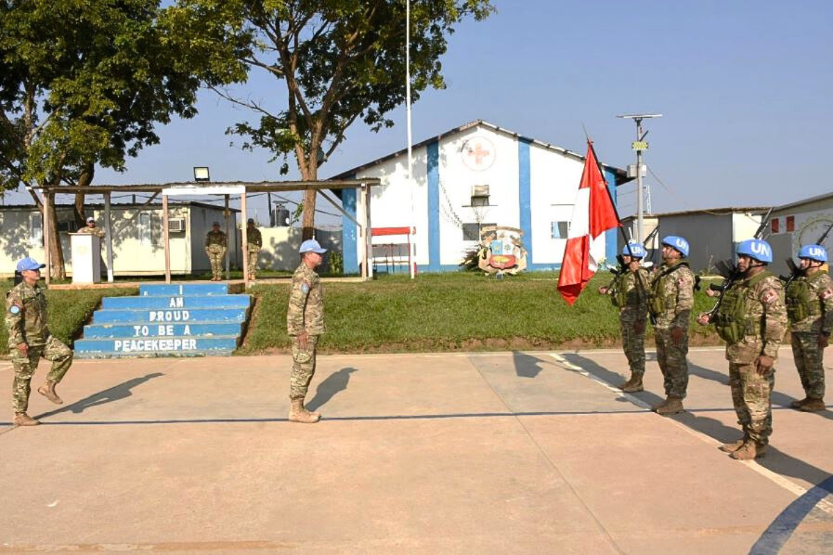 COMPAÑÍA DE INGENIERÍA PERÚ REALIZA CEREMONIA POR EL DÍA DEL EJÉRCITO DEL PERÚ 2