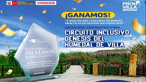 Nos emociona anunciar que hemos sido reconocidos por nuestro compromiso con la accesibilidad al contar con un circuito inclusivo diseñado para acoger a todas las personas, sin importar sus condiciones físicas, sensoriales o mentales.
