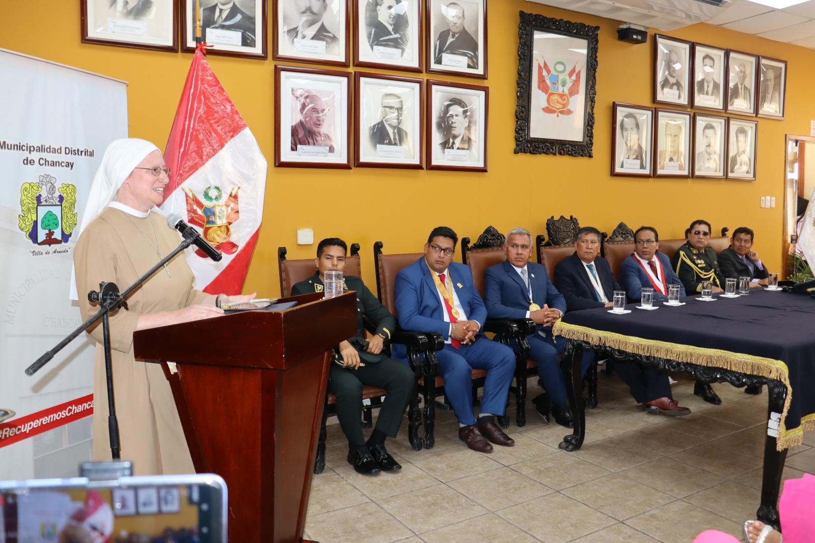Alcalde Fernando CΓ‘rdenas participΓ³ en los actos celebratorios por el 461 aniversario de chancay