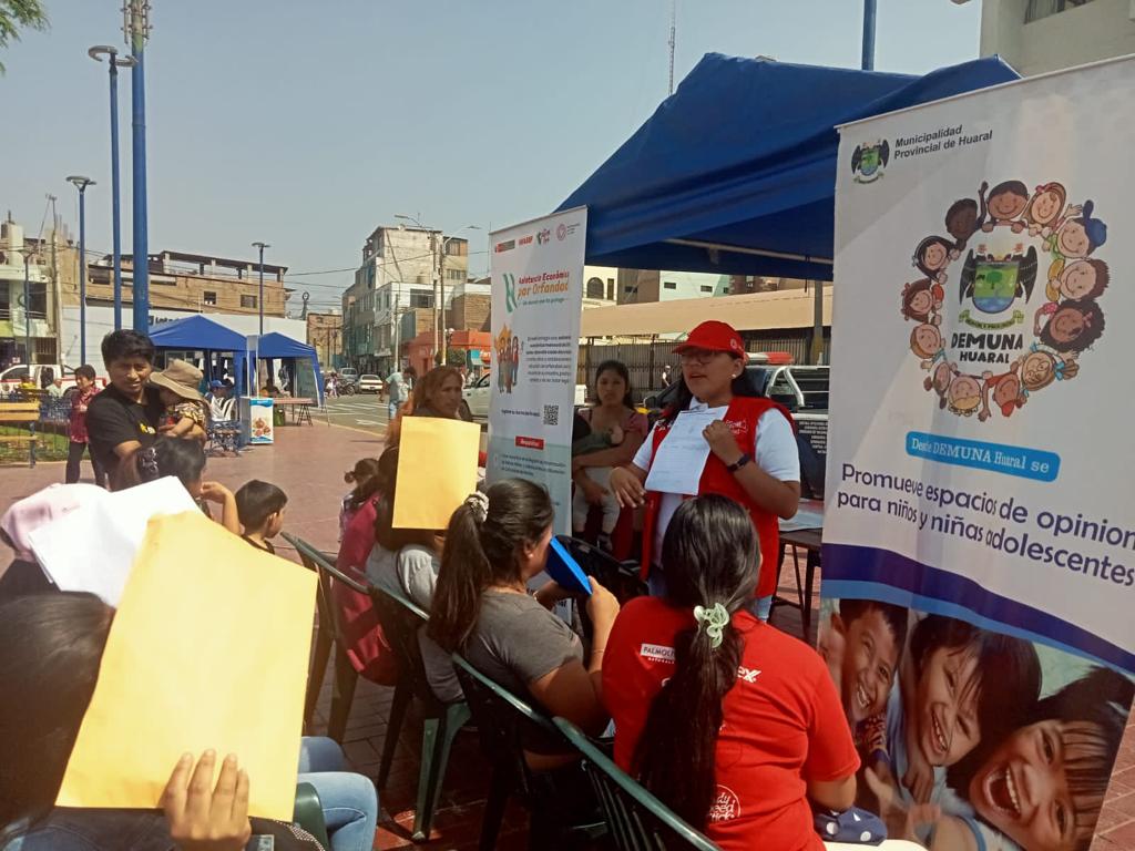 Demuna desarrollรณ campaรฑa para que mรกs niรฑos, niรฑas y adolescentes en orfandad obtengan asistencia econรณmica del Estado