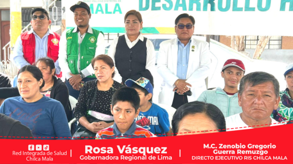 Gran campaña de Certificación Médica para personas con discapacidad se realizó en el frontis de la Casa de la Cultura de Mala