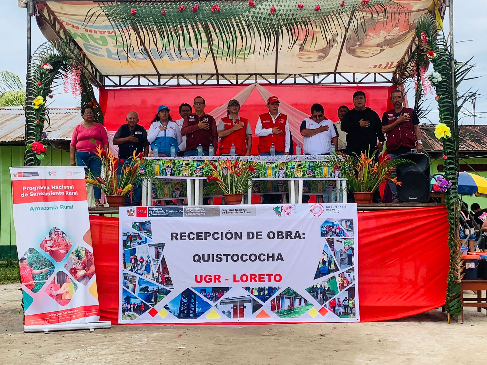 Loreto: Ministerio de Vivienda inaugura obra de agua y saneamiento que beneficia a más de 1600 pobladores de Quistococha