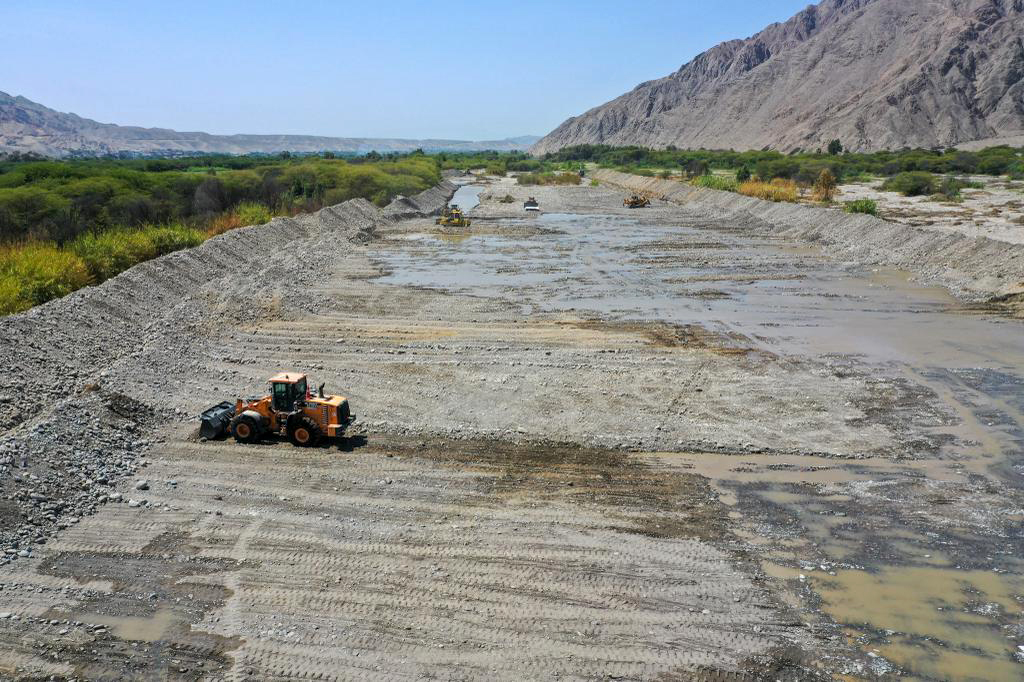 Autoridad Nacional del Agua en recta final de los trabajos de limpieza y descolmatación en Ica