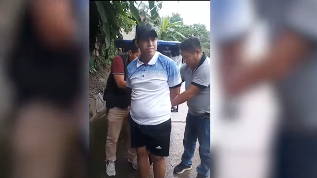 Detención de  Franko Luna Vásquez