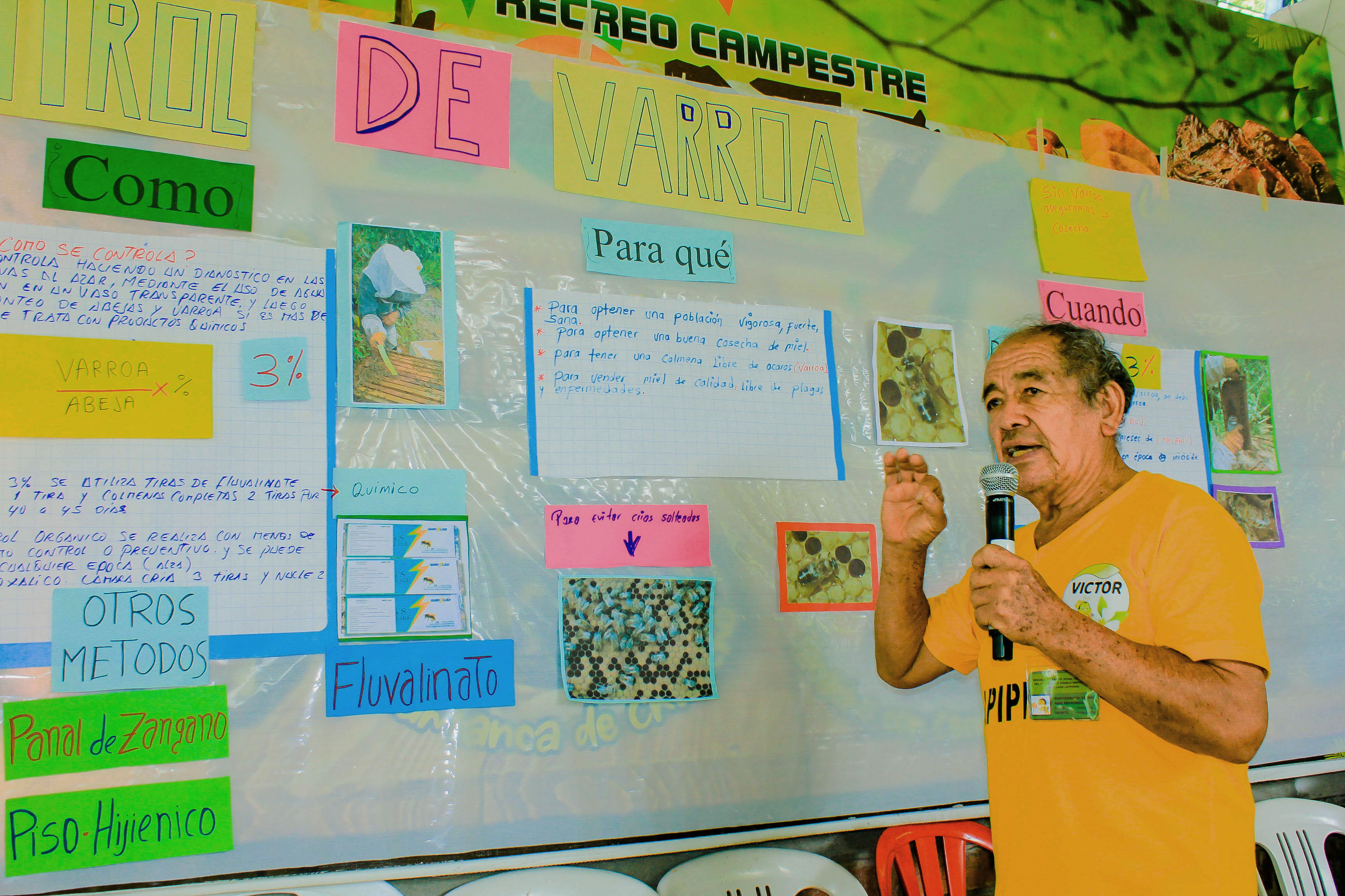 Huánuco: Más de 80 apicultores del Alto Huallaga comparten aprendizajes en clausura de Escuelas de Campo